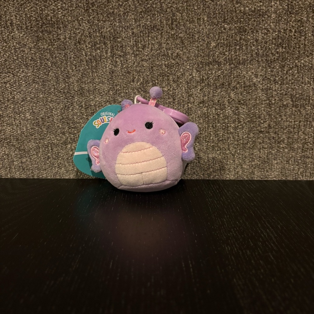 Brenda Butterfly Squishmallow Clip